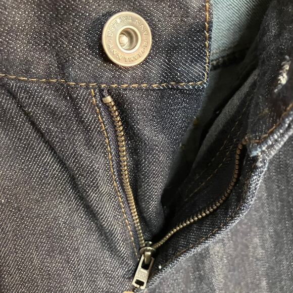 Ann Taylor Factory Modern Fit Dark Wash Jeans Lower on Waist Womens 8 Denim - Picture 9 of 15